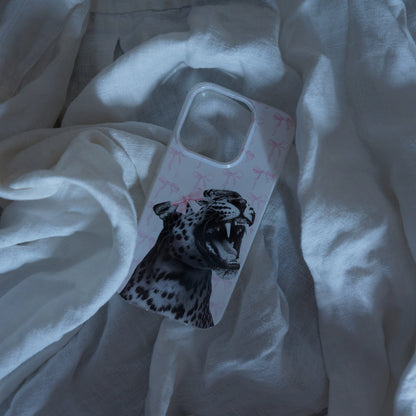 PINK ROAR LEOPARD COMPATIBLE WITH IPHONE CASE