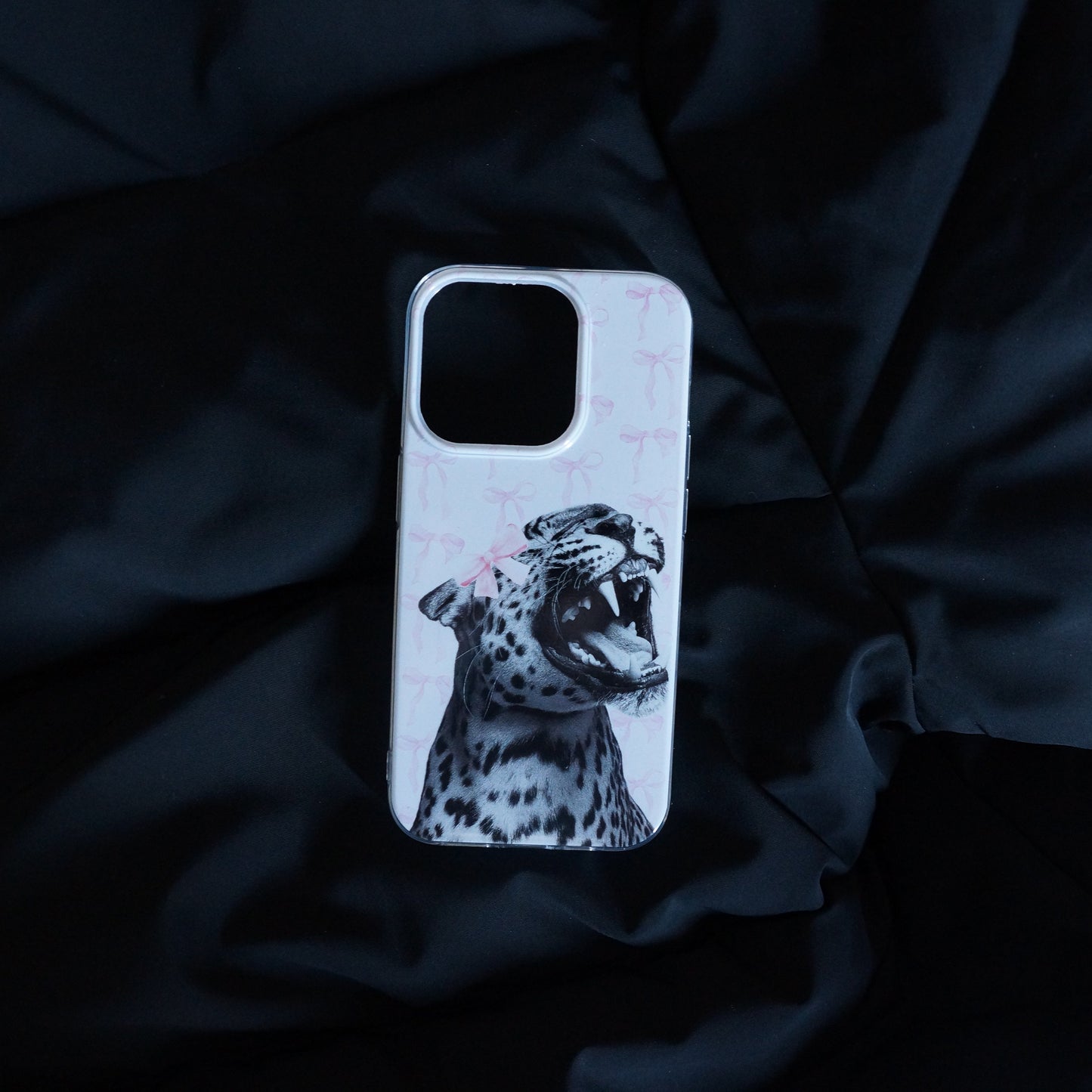 PINK ROAR LEOPARD COMPATIBLE WITH IPHONE CASE