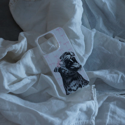 PINK ROAR LEOPARD COMPATIBLE WITH IPHONE CASE
