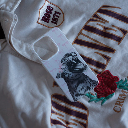 PINK ROAR LEOPARD COMPATIBLE WITH IPHONE CASE